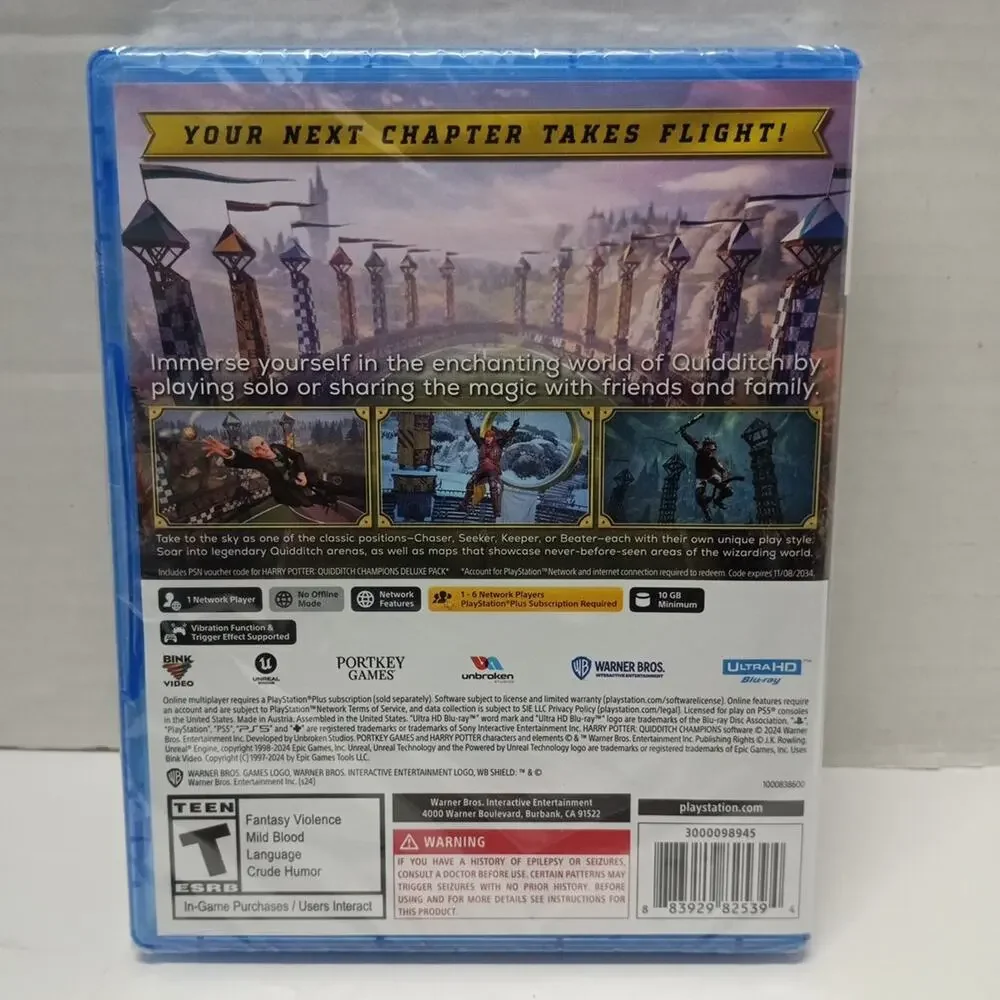 Harry Potter Quidditch Champions Deluxe Edition Playstation 5 PS5‎